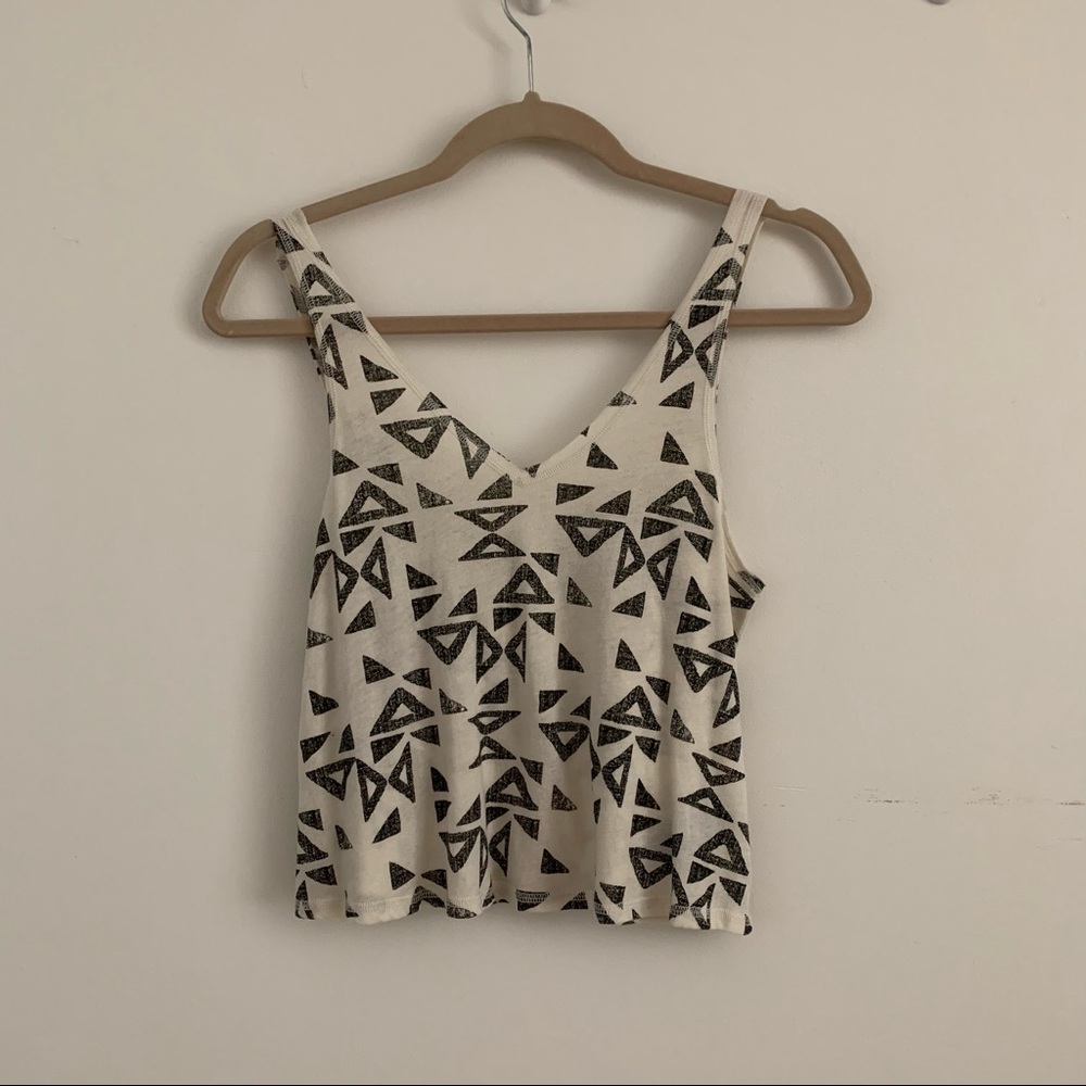 Urban Outfitters Graphic Geometric Tank top